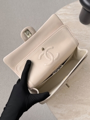 CF25 Sheep Wool White Light Gold Fabric