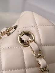 CF25 Sheep Wool White Light Gold Fabric