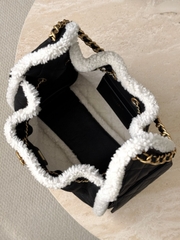 25k Hobo Teddy Small Black 30x26x14cm