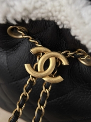 25k Hobo Teddy Small Black 30x26x14cm