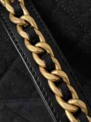 Hobo Black Denim Jeans 25s 30x40x15cm