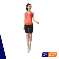 Áo Chạy Bộ Singlet Nữ Runtiger WM-7122 Full Printing - Orange