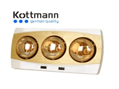 Đèn sưởi 3 bóng treo tường Kottmann- K3BH/Q