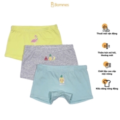 Quần chip đùi bé gái nhiều họa tiết set 3