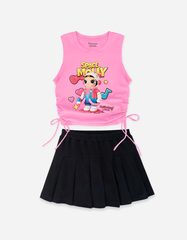 Set váy bé gái Space Molly Bomines