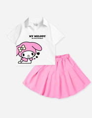 Set váy bé gái Hello Kitty Melody Cinnamoroll Bomines