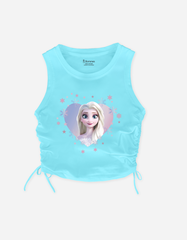 Áo bé gái Elsa Bomines, Áo sát nách dây rút hot trend