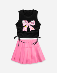 Set váy bé gái Kuromi Kitty Cinnamoroll