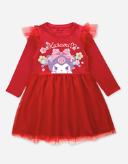 Váy cho bé gái tay dài Kuromi Bomines