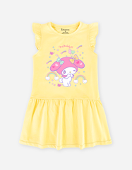 Váy bé gái tay ngắn My Melody cầu vồng