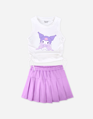 Set váy bé gái Kuromi Kitty Cinnamoroll
