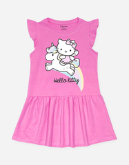 Váy bé gái tay cánh tiên Hello Kitty