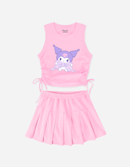 Set váy bé gái Kuromi Kitty Cinnamoroll