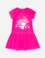 Váy bé gái tay ngắn My Melody cầu vồng