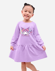 Váy bé gái tay dài Kuromi