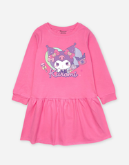 Váy bé gái tay dài Kuromi