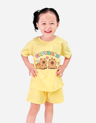 Đồ bộ bé gái Capybara Bomines