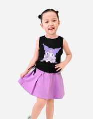 Áo bé gái Kuromi Kitty Cinnamoroll Bomines