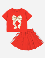 Set váy bé gái Giáng sinh Bomines