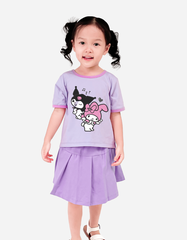 Set váy bé gái Kuromi & My Melody