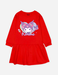 Váy bé gái tay dài Kuromi