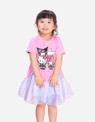 Váy bé gái lượn sóng Sanrio