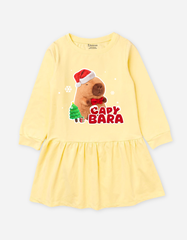 Váy bé gái Capybara Bomines