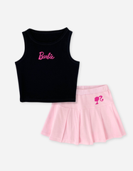 Set chân váy bé gái Barbie