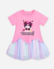 Váy bé gái hoạt hình Kuromi Bomines