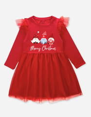 Váy cho bé gái Giáng sinh Bomines
