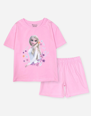 Đồ bộ ngắn bé gái Elsa quần loang