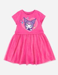 Váy bé gái phối lưới Kuromi