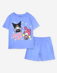 Đồ bộ ngắn bé gái Kuromi & Melody