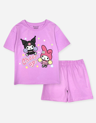 Đồ bộ ngắn bé gái Kuromi & Melody