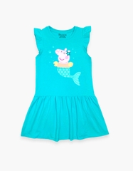 Váy bé gái tay ngắn heo Peppa