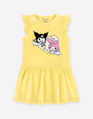 Váy bé gái tay ngắn Kuromi My Melody