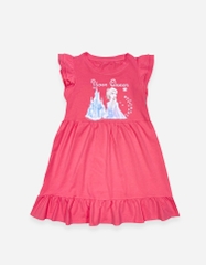 Váy bé gái tay cánh tiên babydoll công chúa Elsa