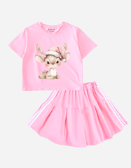 Set váy bé gái Giáng sinh Bomines