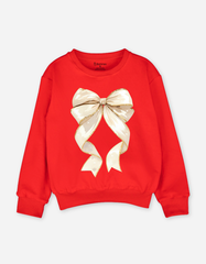 Áo bé trai bé gái Noel Bomines, Áo nỉ da cá cotton cho bé 3 -12t, 14-40kg ATDXM