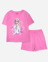 Đồ bộ ngắn bé gái Elsa quần loang