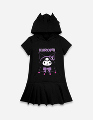 Váy bé gái có nón Kuromi Hello Kitty Halloween