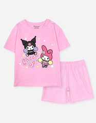 Đồ bộ ngắn bé gái Kuromi & Melody