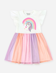 Váy bé gái Kỳ Lân Unicorn