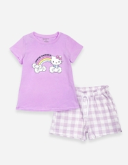 Đồ bộ ngắn cho bé gái Kitty Minnie Unicorn