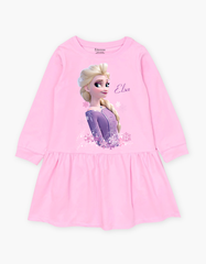 Váy bé gái mùa thu tay dài Elsa