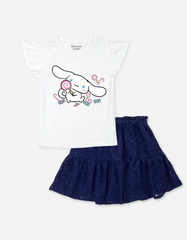 Set chân váy bé gái Sanrio