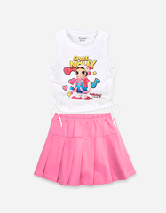 Set váy bé gái Space Molly Bomines