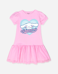 Váy bé gái tay ngắn Cinnamoroll Sanrio