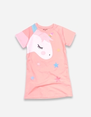 Váy bé gái Unicorn dáng suông