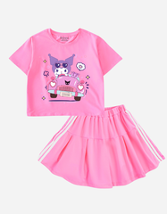 Set chân váy bé gái Kuromi